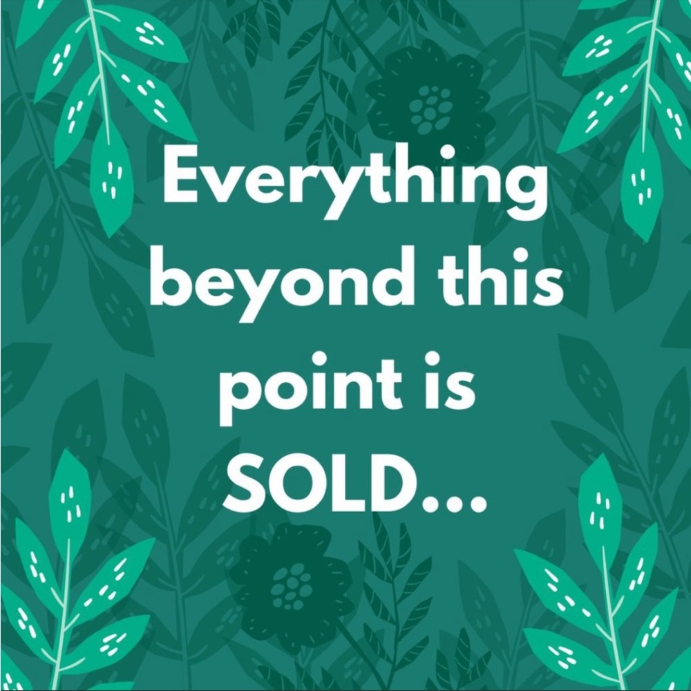 Everything below this is sold
